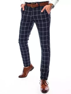 FashionStreet pánské tmavě modré chinos kalhoty UX3690