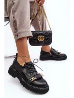 Dámské kožené boty D&A Black Dámské kožené boty D&A Black