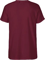 Neutral O 60012 Pánské bio tričko s ohrnutými rukávy 77.6012 bordeaux Neutral O 60012 Pánské bio tričko s ohrnutými rukávy 77.6012 bordeaux