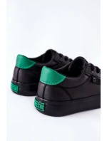 Dětské Kožené Tenisky BIG STAR DD374147 Černé