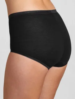 Dámské kalhotky Sloggi Basic+ Maxi 2P černé 0004