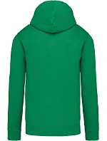 Kariban K 446 Kontrastní mikina s kapucí 20.K446 light kelly green/white