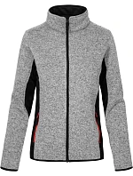 Promodoro 7705 Dámská pracovní pletená fleecová bunda 40.7705 heather grey Promodoro 7705 Dámská pracovní pletená fleecová bunda 40.7705 heather grey