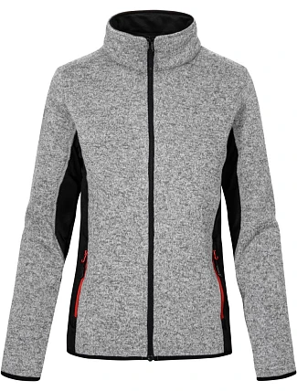 Promodoro 7705 Dámská pracovní pletená fleecová bunda 40.7705 heather grey Promodoro 7705 Dámská pracovní pletená fleecová bunda 40.7705 heather grey