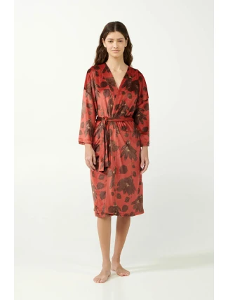 Vamp - Sametový župan s liliemi 21153 - Vamp