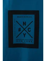 Bunda oversize s kapucí navy Bunda oversize s kapucí navy