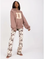 Mikina EM BL 651/D.29X hnědá Mikina EM BL 651/D.29X hnědá