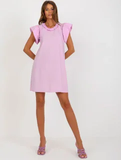 LK SK 506795 šaty.71 světle fialová