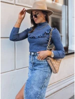 Dámský svetr NOAH modrý FashionStreet MY1403