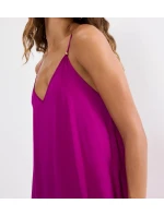 Summer Satin Dress - RED - TRIUMPH RED - TRIUMPH