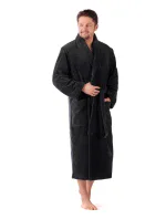 Pánský župan Tampa 2149 černá - Vestis Pánský župan Tampa 2149 černá - Vestis