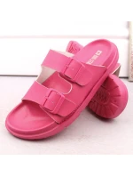 Big Star W INT2004E fuchsiové pěnové žabky s přezkami Big Star W INT2004E fuchsiové pěnové žabky s přezkami