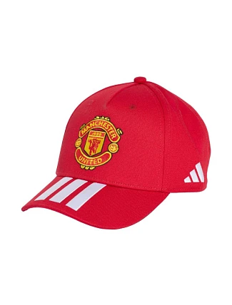 Dětská čepice adidas Manchester United, červeno-bílá, KT0655 Dětská čepice adidas Manchester United, červeno-bílá, KT0655