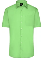 Daiber JN 680 Popelínová košile s krátkým rukávem 02.0680 lime green Daiber JN 680 Popelínová košile s krátkým rukávem 02.0680 lime green