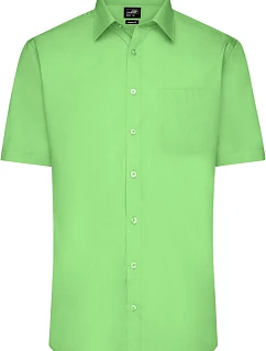 Daiber JN 680 Popelínová košile s krátkým rukávem 02.0680 lime green