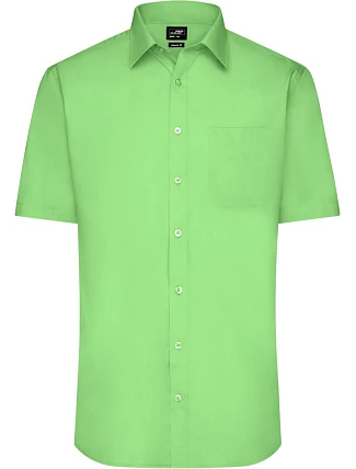 Daiber JN 680 Popelínová košile s krátkým rukávem 02.0680 lime green Daiber JN 680 Popelínová košile s krátkým rukávem 02.0680 lime green
