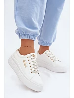 Dámské tenisky na platformě Lee Cooper LCW-26-44-4478 bílé
