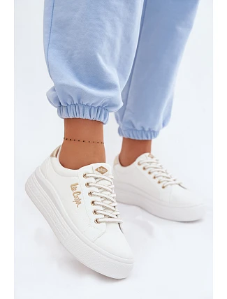 Dámské tenisky na platformě Lee Cooper LCW-26-44-4478 bílé