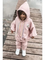 Dětské Tenisky Se Suchým Zipem Bíle-Růžové Zlato Cute Girl