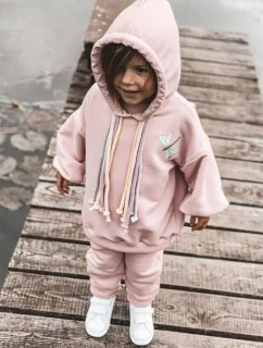 Dětské Tenisky Se Suchým Zipem Bíle-Růžové Zlato Cute Girl