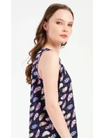 Dámská noční košile na ramínka Peříčka