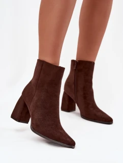 Boty na podpatku model 219843 Step in style