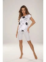 Pyžamo De Lafense 861 Amelia kr/r M-2XL Pyžamo De Lafense 861 Amelia kr/r M-2XL