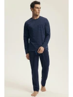 Pánské pyžamo 43455 New blue - HENDERSON