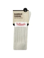 Zimní bambusové ponožky BAMBUS CASUAL SOCKS - BELLINDA - béžová
