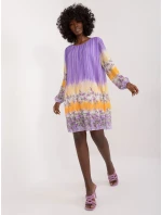 DHJ SK N8524 šaty.14x fialová