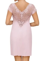 Dámská noční košilka Ismena Pudr růžová - Donna