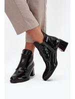 Boty na podpatku  model 216971 Step in style