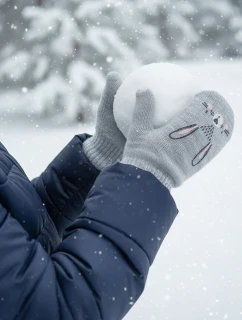 Rukavice YOCLUB R-116A/1P Aplikace pro dětské kreslení