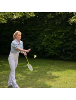 PŘENOSNÝ BADMINTONOVÝ A TENISOVÝ SET 2 V 1 VIRTUFIT - VČETNĚ POUZDRA A RAKET