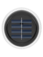 SOLÁRNÍ DISKOVÉ LAMPY PRO MONTÁŽ NA ZEM NEBO NA ZEĎ 2KS