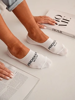 Dámské mikro ponožky PROSECCO MOOD Bílé