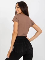 Tričko B 012.83P hnědá Tričko B 012.83P hnědá