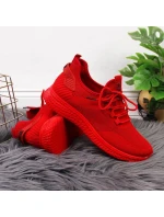 Dámská sportovní obuv EVE268B / 21TX02 Červená - NEWS Dámská sportovní obuv EVE268B / 21TX02 Červená - NEWS