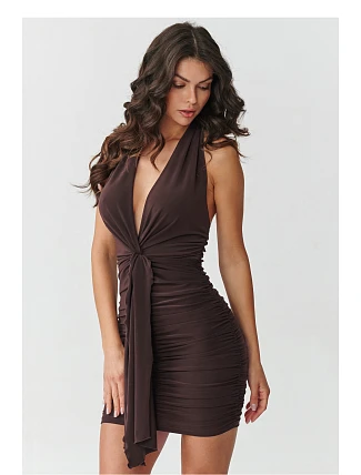 Krátké šaty model 228319 Makadamia Krátké šaty model 228319 Makadamia