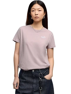 Dámské tričko Puma Ess Standard Small Logo Tee, špinavě růžové, 695752 49