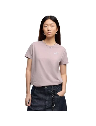 Dámské tričko Puma Ess Standard Small Logo Tee, špinavě růžové, 695752 49