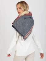 Dámský šátek AT CH 14201 1.77P tmavě modrý červený