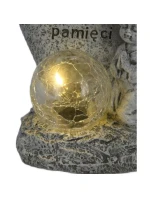 FIGURKA ANDĚLA NÁHROBNÍ SVÍČKA VEDENÁ NAVŽDY V NAŠÍ PAMĚTI