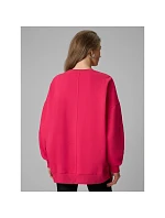 Dámská oversize mikina bez kapuce 4F 4FRSS26TSWSF2993-53S dámské