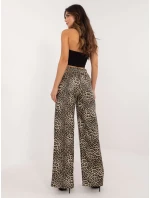 Kalhoty LK SP 509799.38 černé a béžové Kalhoty LK SP 509799.38 černé a béžové