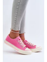 Nízké dámské tenisky Big Star NN274271 Růžové