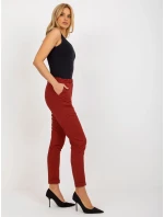 Dámské kalhoty LK SP 507797.50P bordó - FPrice Dámské kalhoty LK SP 507797.50P bordó - FPrice