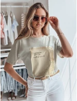 Dámské šedé tričko CHANTE FashionStreet RY2595