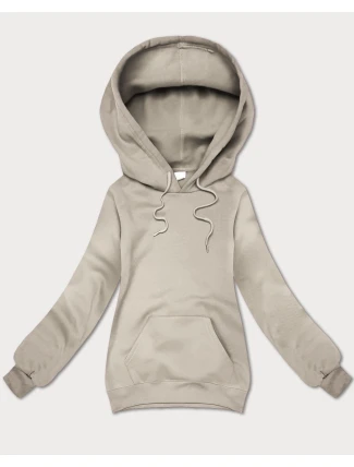 Béžová volná klokaní mikina s kapucí S'West (B-11#)