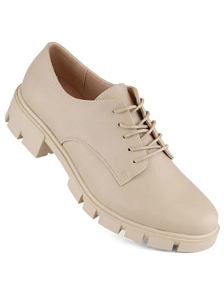 M.Daszynski W SAN33C béžové polobotky